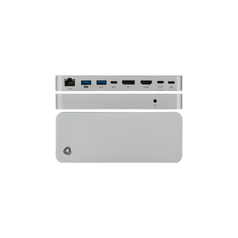 [KRAMER] KDOCK-5 Portable Docking station - Adapter USB Type-C to  USB Type-C/HDMI/DP/RJ45/USB/PD/Audio 3.5