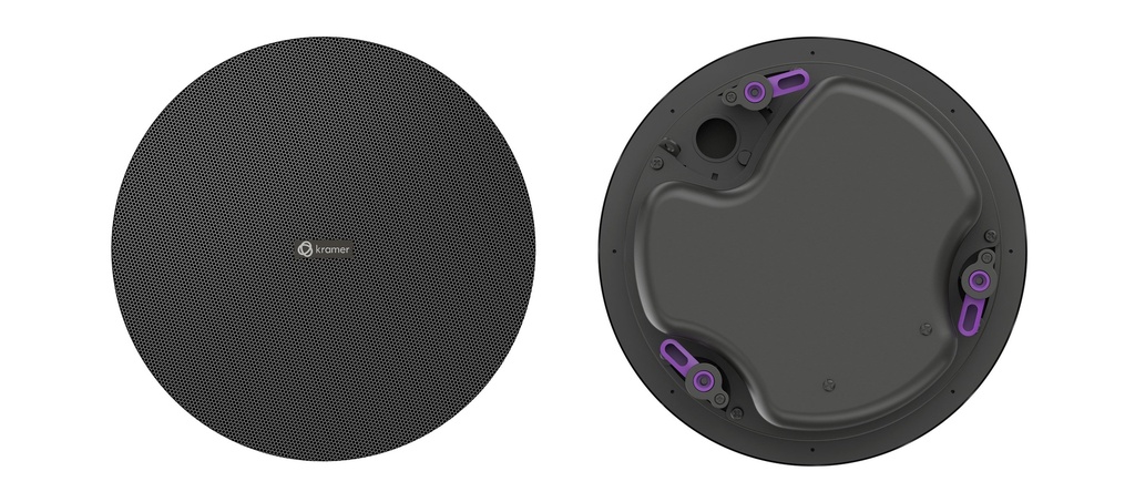 [KRAMER] CL-6P-(SINGLE) 6", 2-way closed back, passive ceiling speaker, white/black (single)