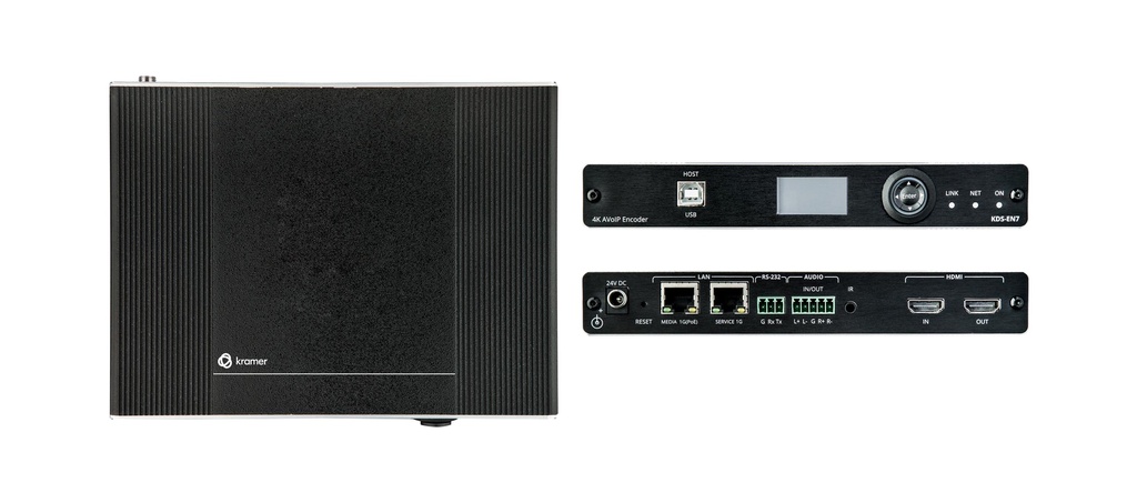 [KRAMER] KDS-EN7 1G 4K@60 4:2:0 AVoIP Encoder of KDS-7X product family