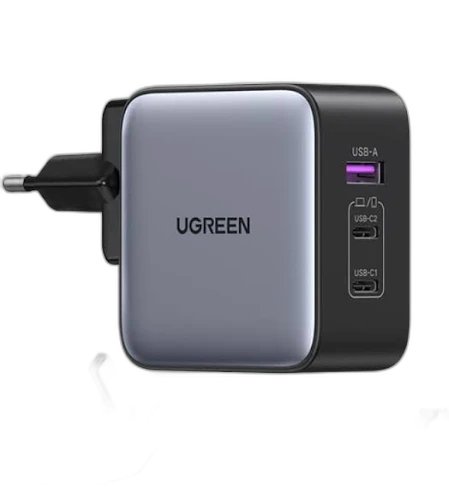 [KRAMER] MC-C65W/A18W(B) Black USBC 65W port and USBA 18W port - fast charging