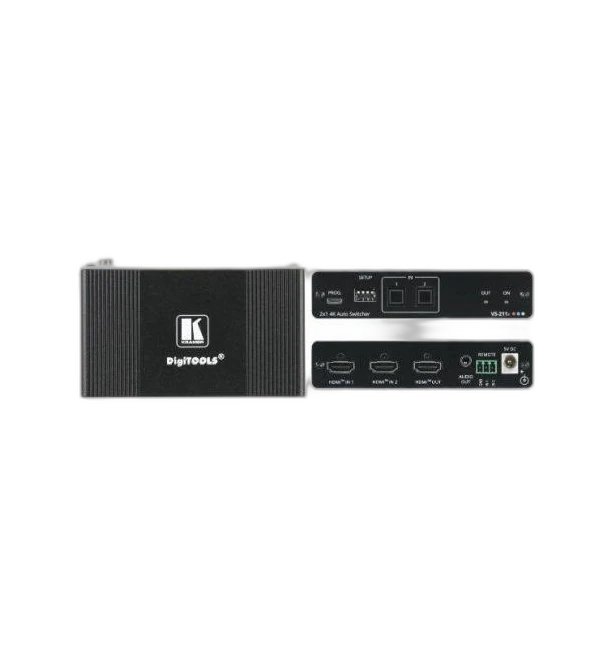 KRAMER VS-211X - Switcher HDMI 2x1 4K60 HDR