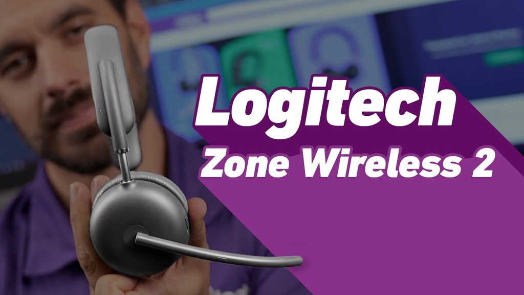 [LOGITECH] Zone wireless 2 Teams, Graphite, no stand