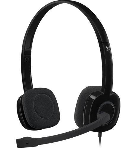 [LOGITECH] Stereo Headset H151 Black