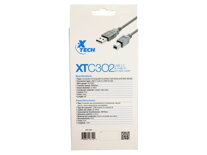 Xtech USB Type Cm to Dual HDMI f Adapter metal XTC-548