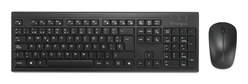 KENS TECLADO INALAMB KB270 EQ RECAR K75558ES
