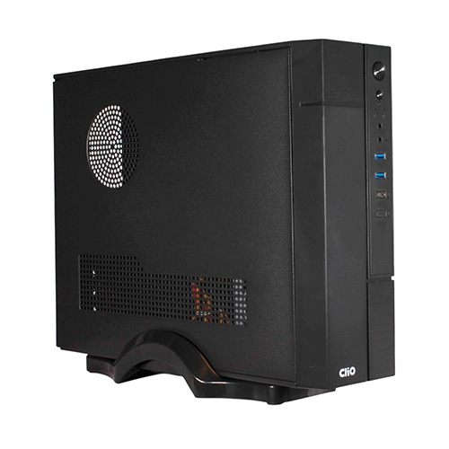 PCTronix CLIO GABINETE SLIM S609  2USB 3.0 1 TIPO-C 600W COD:100050090030