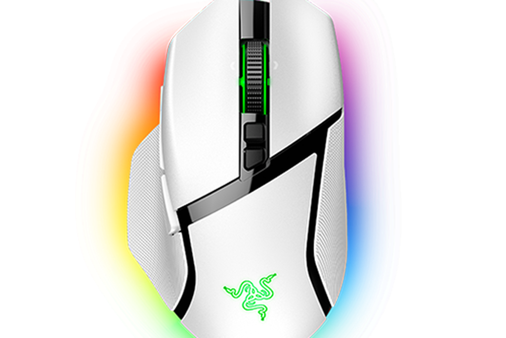 Razer Basilisk V3 Pro White Edition Ergonomic Wireless Gam