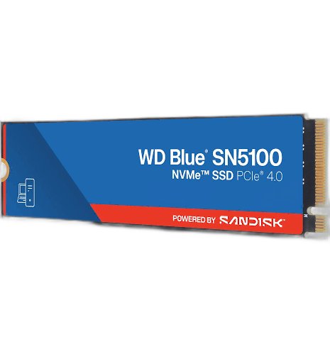 SanDisk WD SSD Interno 1TB SN5100 Blue M2 Int NVMe