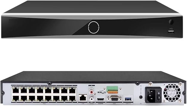 Hikvision NVR 16CH 2HDD AcuSeek serie Vpro reconocimiento facial