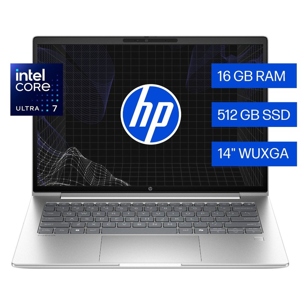 HP Notebook EB XGi Ultra 7 268V VPro 32GB DDR5 512 GB W11P