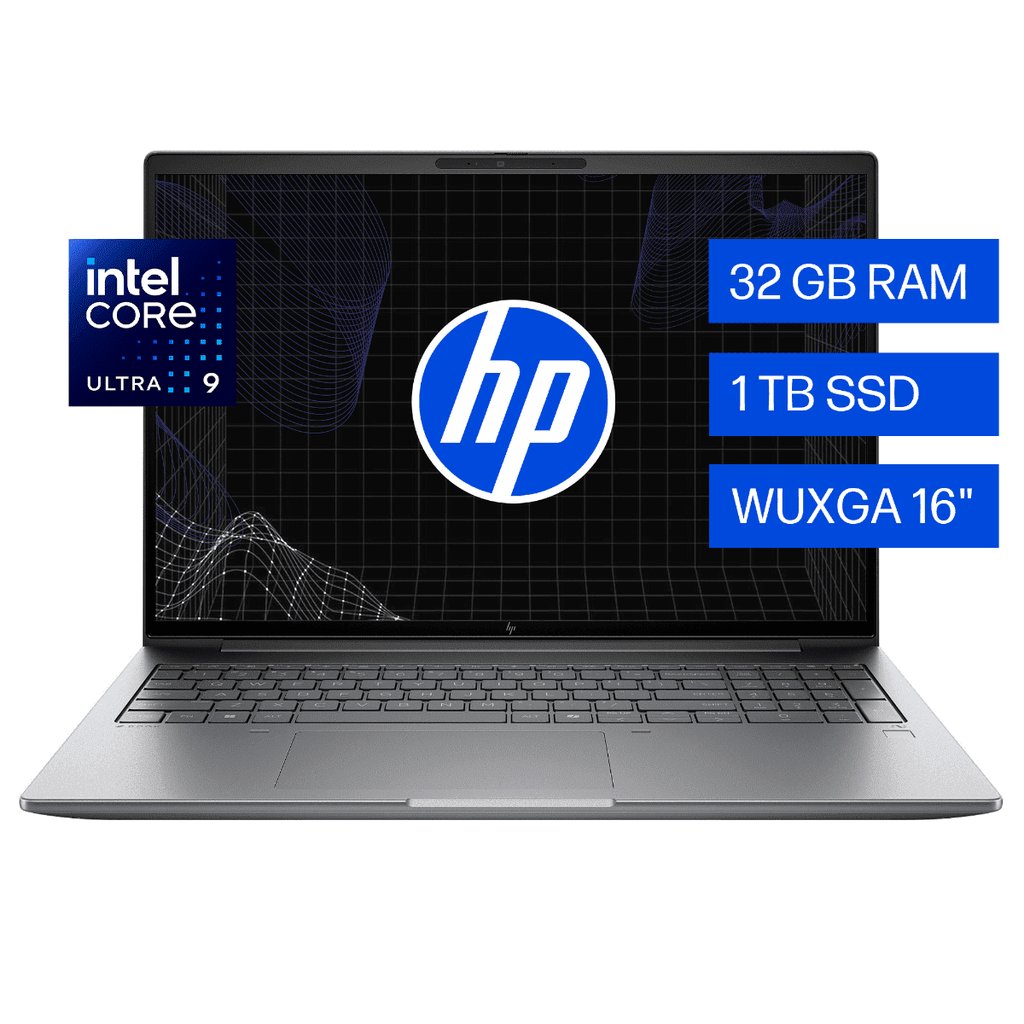 HP Zbook X 16in Core U9-285H 32GB DDR5 1TB RTX-2000 W11P