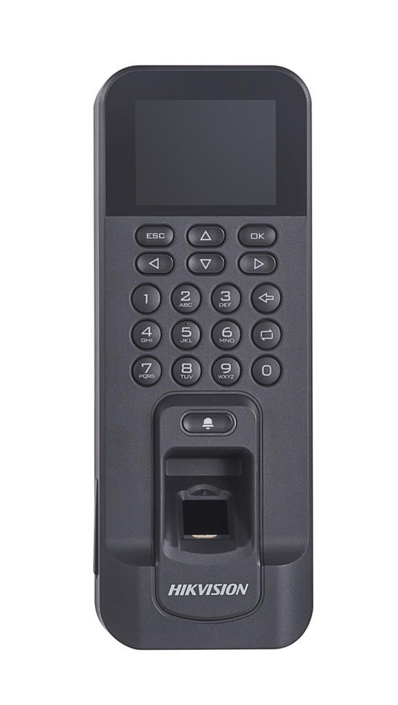 Hikvision Control de Acceso y Asistencia Huella+PIN+Proxy Mifare
