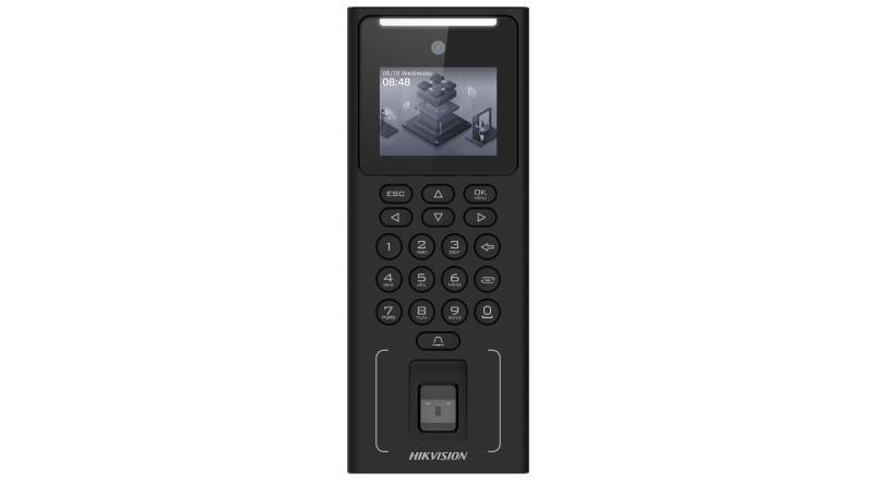 Hikvision Control de Acceso - Rec. Facial - Tarj M1 y Teclado