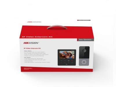 Hikvision KIT Video Portero IP incl.DS-KV6113-PE1+DS-KH6110-WE1