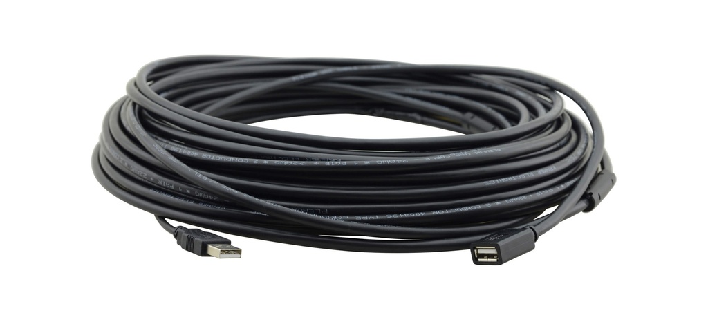 CA-UAM/UAF-15 USB 2.0 A(M) TO A(F) ACTIVE EXTENSION CABLE-15ft