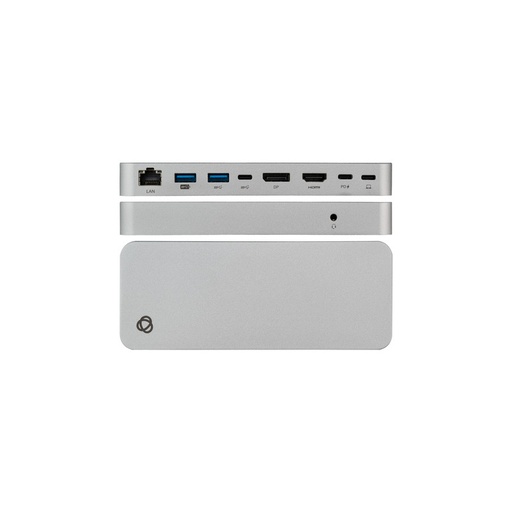 [91-00017599] [KRAMER] KDOCK-5 Portable Docking station - Adapter USB Type-C to  USB Type-C/HDMI/DP/RJ45/USB/PD/Audio 3.5