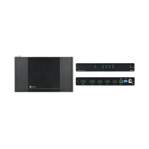 [10-80408090] [KRAMER] VM-4H2 4K HDMI Distribution Amplifier with HDCP2.2 and HDMI2.0 supp