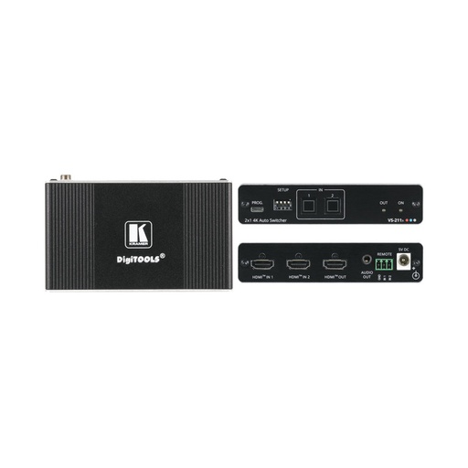 [20-80549090] [KRAMER] VS-211X 4K60 4:4:4 2x1 HDMI Switcher