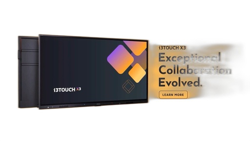 [10010552] i3TOUCH X3 75 - Pantalla Interactiva 75" 4K Premium | i3CONNECT Chile