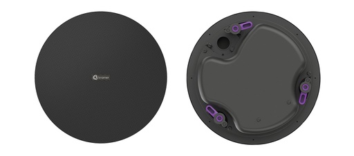 [60-000126] [KRAMER] CL-6P-(SINGLE) 6", 2-way closed back, passive ceiling speaker, white/black (single)