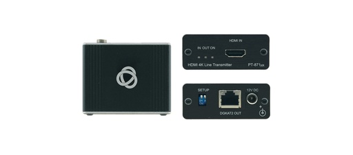 [50-80389390] [KRAMER] PT-871/2XR-KIT 4K60 4:4:4 HDMI over DGKat 2.0 Twisted Pair Extender kit