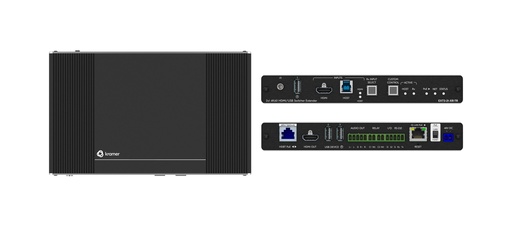 [50-80584090] [KRAMER] EXT3-21-XR-TR HDMI AV + USB + GE 100m 2-way PoE Smart Tx & 2x1 Switcher Rx
