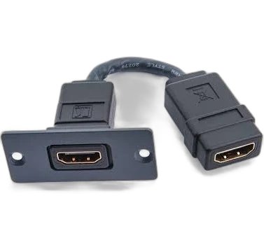 [85-0009299] [KRAMER] W-H(W-HDMI)(W) Wall Plate Insert - HDMI