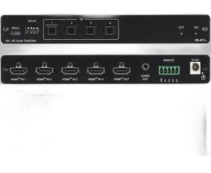 [20-80548090] [KRAMER] VS-411X 4K60 4:4:4 4x1 HDMI Switcher
