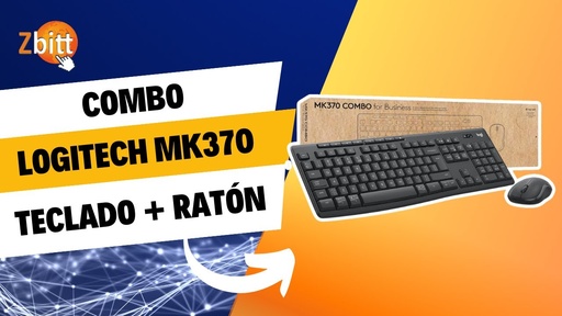 [920-012063] [LOGITECH] MK370 Combo for Business (Graphite) - Brown Box/ Spanish Layout