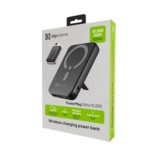 [INTC-AC400KLX12] KX Bnk Pwr KPB-650 10.000mAh Magnetic Wlss Charg Display