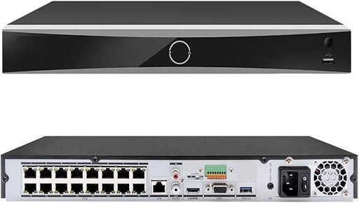 [INTC-ES403HIK57] Hikvision NVR 16CH 2HDD AcuSeek serie Vpro reconocimiento facial