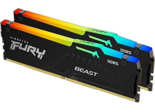 [INTC-100021007] Kingston Fury Memoria RAM 64GB 5600MT/S DDR5 DIMM RGB