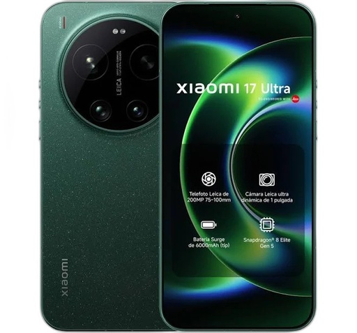 [INTC-CE507XIA52] Xiaomi Smartphone 17 Ultra Starlit Green 16GB RAM 512GB ROM
