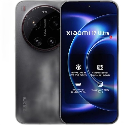 [INTC-CE507XIA53] Xiaomi Smartphone 17 Ultra Black 16GB RAM 512GB ROM