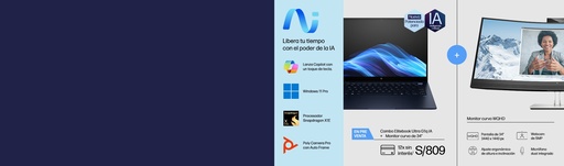 [INTC-NT030HPQ70] HP Notebook EB G11 Ultra 7 165U VPro 16GB DDR5 256 GB W11P