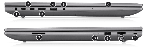 [INTC-NT030HPQ47] HP Zbook X U7 NVIDIA RTX PRO 1000 8GB 32GB SSD1TB W11Pro Y1