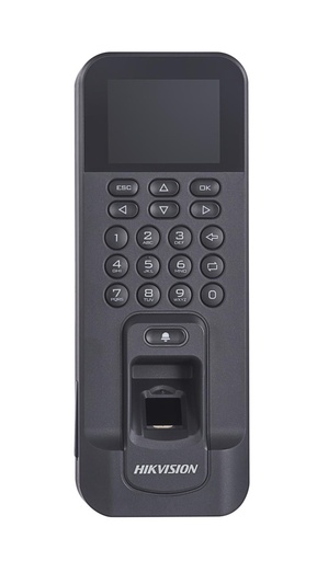 [INTC-EC003HIK63] Hikvision Control de Acceso y Asistencia Huella+PIN+Proxy Mifare