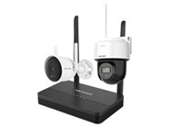 [INTC-ES224HIK72] Hikvision KIT NVS 4CH SlotSD 512GB + 1 x Bullet + 1 x DomoPT 2mp