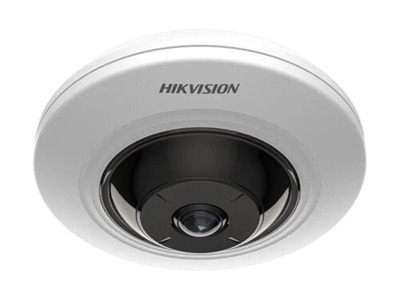 [INTC-ES219HIK67] Hikvision Camara Fisheye IP 5MP 180 IR 8mt AcuSense WDR POE