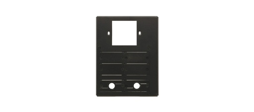[80-000299] T1AF-16 TBUS-1A Inner Frame for 1 power socket. Includes: 2X cable pass through inserts, 4X blank inserts.