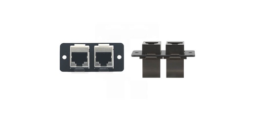 [85-3002099] W4545(B) Wall Plate Insert - Dual RJ-45